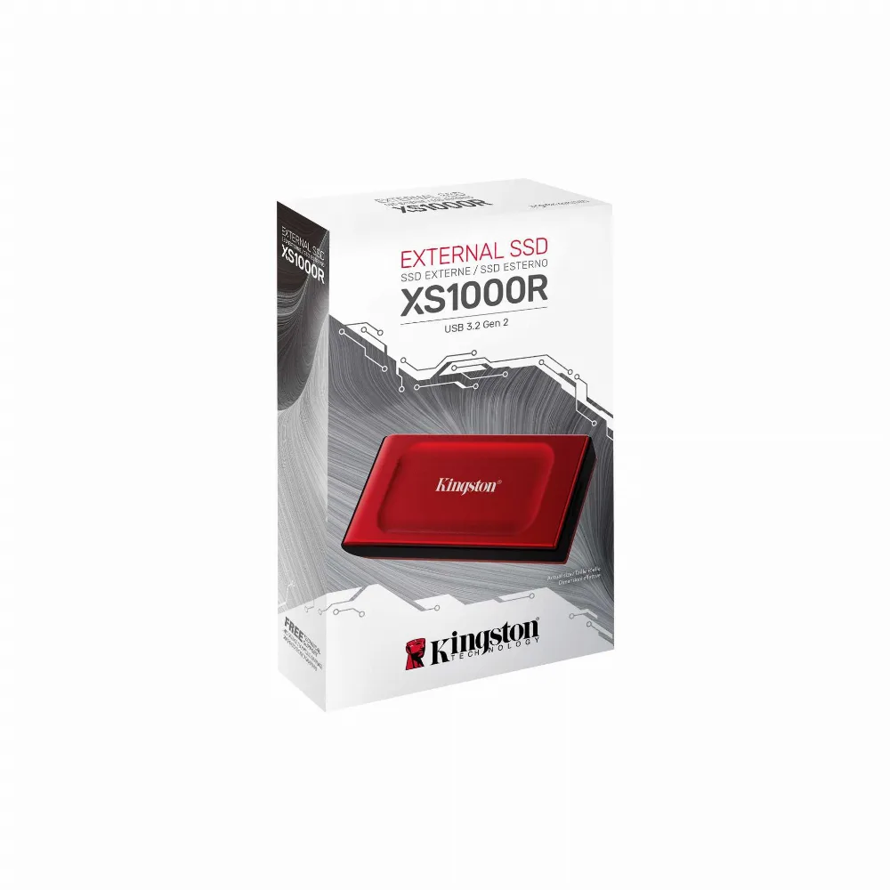 Външен SSD диск Kingston XS1000R, 1TB - Image 3