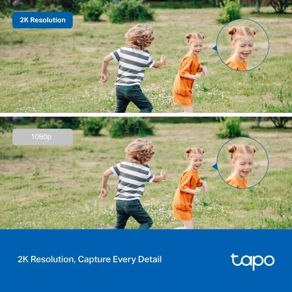 Външна охранителна WiFi камера TP-Link Tapo C310P2, 3MP - комплект от 2 броя - Image 3