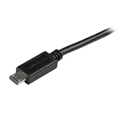 КАБЕЛ USB STARTECH - USB to micro USB - 3,0 m - Black - PN USBAUB3MBK - Image 2