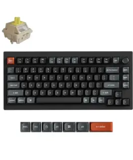 Безжична механичка клавиатура Keychron V1 Ultra 8K - Silk POM Switch