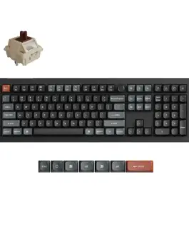 Безжична механичка клавиатура Keychron V6 Ultra 8K - Silk POM Switch