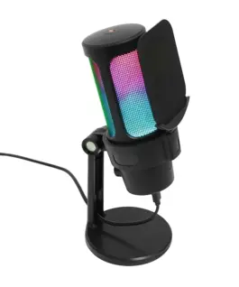 Alternative view от VCom Геймърски микрофон Gaming USB Microphone - VCOM-M902 Black - USB, RGB