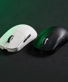 VXE професионална геймърска мишка Wireless Gaming Mouse R1 Nearlink 1K - Huano switches, Black - Image 3