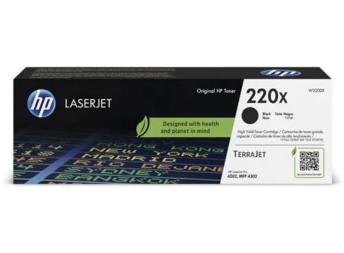 КАСЕТА ЗА HP Color Laserjet PRO 4202/MFP 4302 - Black - /220X/ - PN W2200X