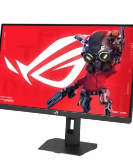 Alternative view от Монитор ASUS ROG Strix 5K XG27JCG - 27" inch Fast IPS, 5K(5120x2880) 180Hz, 0.3ms Dual Mode QHD(330Hz), G-Sync Compatible