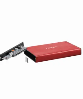 Alternative view от Чекмедже за SSD/HDD 2.5rsquo;rsquo;, Natec Rhino Go, USB 3.0, червен