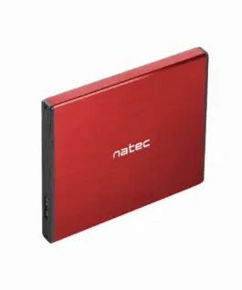 Чекмедже за SSD/HDD 2.5rsquo;rsquo;, Natec Rhino Go, USB 3.0, червен - Image 4