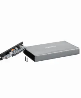 Чекмедже за SSD/HDD 2.5rsquo;rsquo;, Natec Rhino Go, USB 3.0, Сив - Image 4