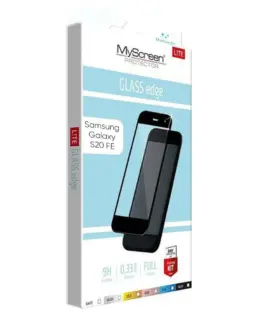 Закалено стъкло Lite Glass Edge Full за Samsung Galaxy S20 FE Черно