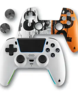 Безжичен геймпад Spartan Gear Sarissa за PC/PS4/PS5/Switch - Бял - Image 5