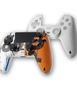 Безжичен геймпад Spartan Gear Sarissa за PC/PS4/PS5/Switch - Бял - Image 4