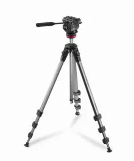 Alternative view от HAMA Трипод / Статив bdquo;PRO Move 160 2D+ldquo;, 160 см, видео статив за камера и мобилен телефон
