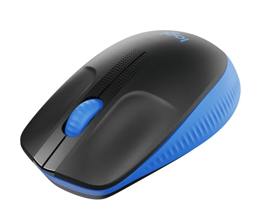 Безжична мишка Logitech M190 Full-size синя 910-005907 - Image 3