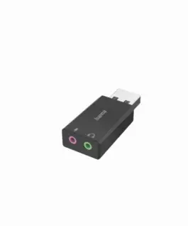 HAMA Външна звукова карта USB-А 2 x 3.5 mm аудио жак стерео