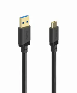 Alternative view от HAMA Кабел USB-C - USB- А мъжко,USB 3.2 Gen 1, 0.25 м, 5Gbit/s