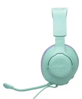 Геймърски слушалки JBL Quantum 100M2 Cyan - Image 4