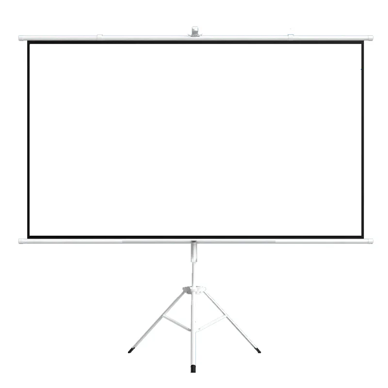 Екран на стойка ESTILLO 244 х 183 см,120", бял, с черна рамка, 4:3, 11 кг - Image 2