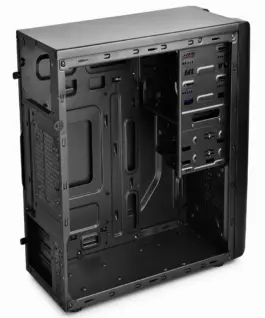 Alternative view от DeepCool Кутия Case mATX SMARTER - Black, USB3.0
