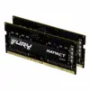 Памет за лаптоп Kingston Fury Impact 32GB(2x16GB) SODIMM DDR4 3200MHz CL20 16Gbit -