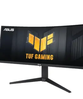 Alternative view от Монитор ASUS TUF GAMING VG34VQEL1A - 34" VA UWQHD(3440x1440), 1500R, 100Hz, 1ms, 125% sRGB, FreeSync Premium Pro