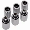 Комплект фитинги Alphacool HT 16mm - G1/4 90° Хром 6-pack