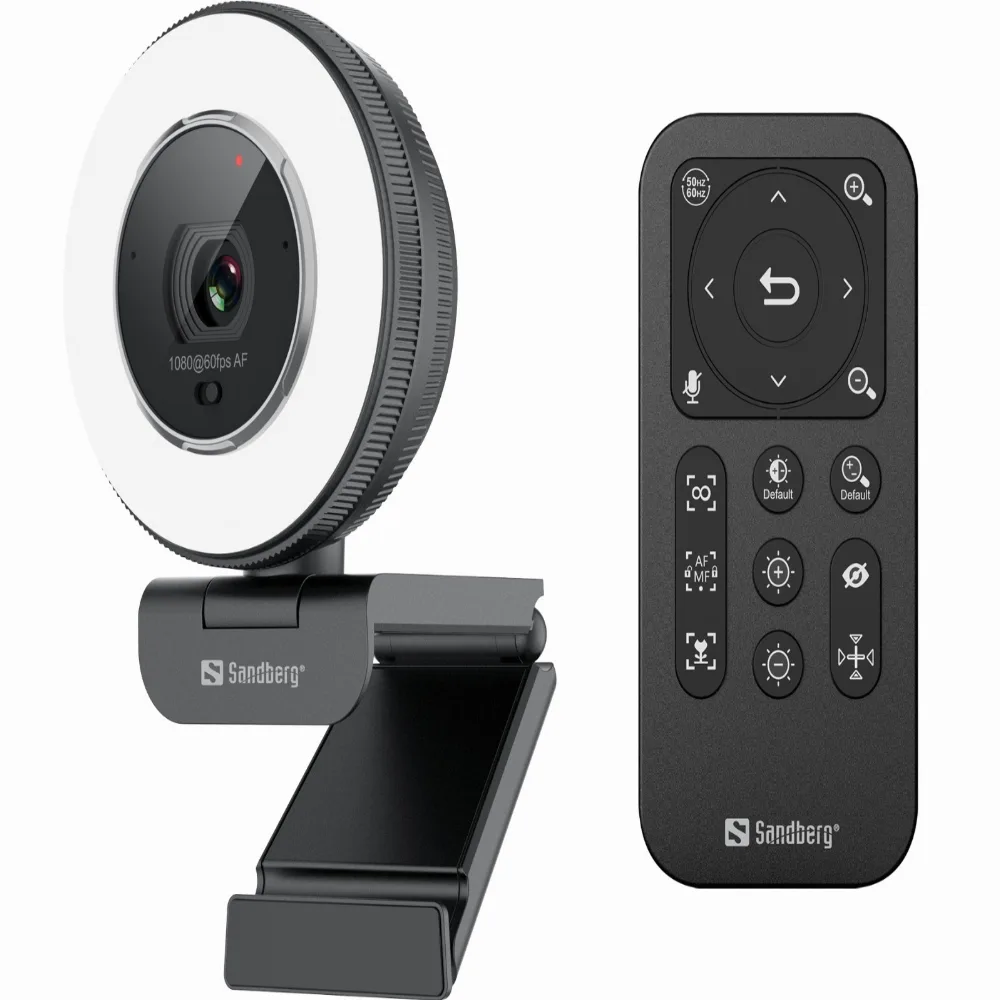 УЕБ КАМЕРА SANDBERG Streamer USB Webcam Pro Elite - Black - PN 134-39