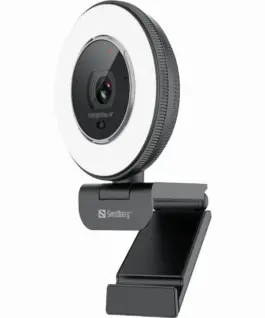 УЕБ КАМЕРА SANDBERG Streamer USB Webcam Pro Elite - Black - PN 134-39 - Image 4