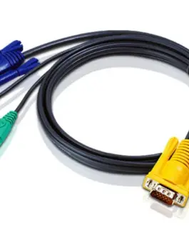 ATEN PS/2 KVM кабел 1.8m черен HDB 3in1 SPHD