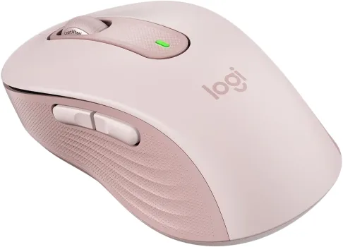 Безжична Мишка Logitech Signature M650 L - Rose, USB - Image 5