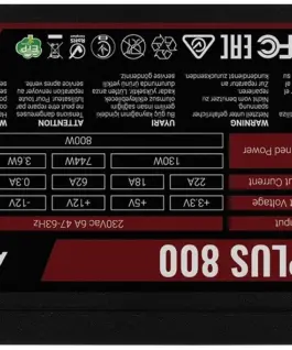 AeroCool захранващ блок VX PLUS 800W ATX - Image 5