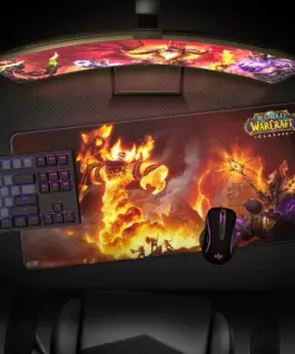 Геймърски пад World of WarCraft Classic - Ragnaros, XL - Image 3