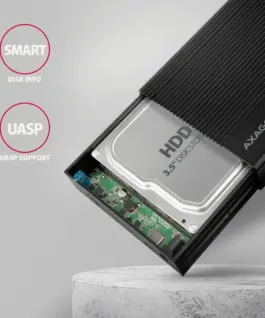 AXAGON EE35-GTR ext box USB3.2 Gen1 3.5 HDD SATA - Image 4