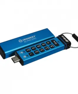 Alternative view от Kingston Pendrive 64GB IronKey Keypad 200C USB-C FIPS140-3 Lvl3 AES-256