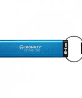 Kingston Pendrive 64GB IronKey Keypad 200C USB-C FIPS140-3 Lvl3 AES-256