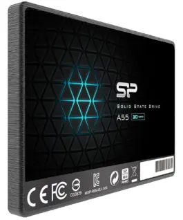 Alternative view от SSD диск Silicon Power Ace - A55 1TB SSD SATAIII (3D NAND) 3D NAND, SLC Cache, 7mm 2.5 Blue - Max 560/530 MB/s - Full Capacity