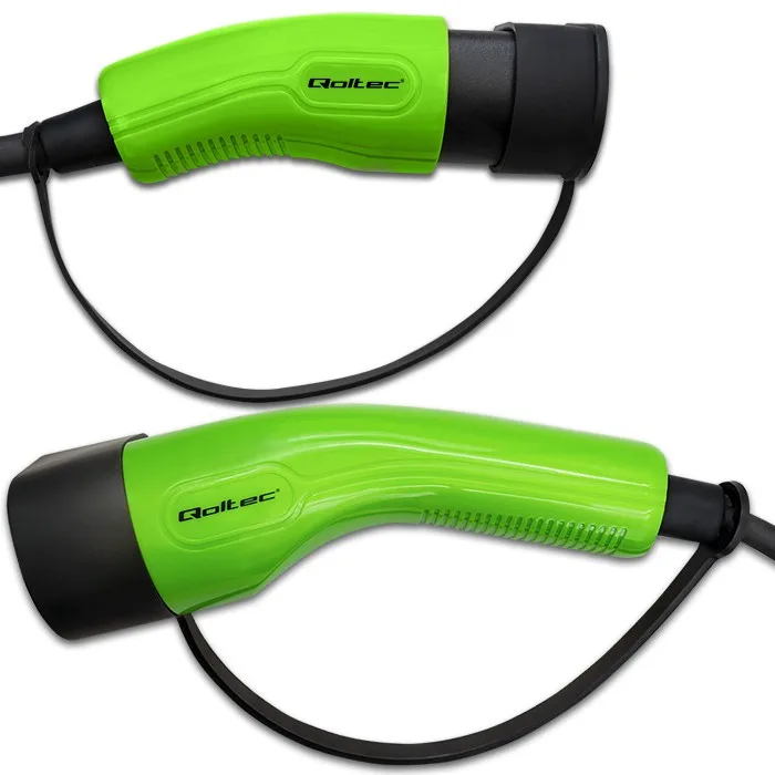 Qoltec EV кабел type2 for car charging 400V 11kW 16A - Image 4