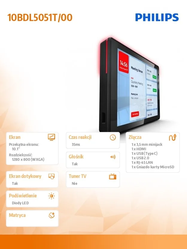 Philips 10BDL5051T 10-inch Touch Display - Image 2