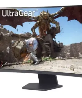 Alternative view от LG Electronics Monitor 32GS60QC-B 31.5 inches QHD 1000R Curved 180Hz