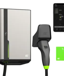 Green Cell зарядно station Wallbox HabuDen Wallbox 22kW 32 A NFC/RFID кабел 7.5m Type 2