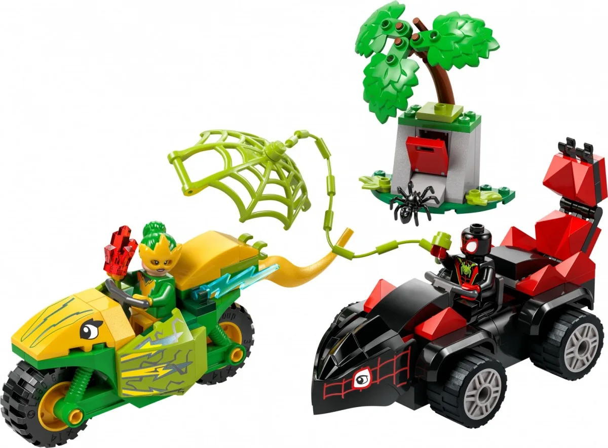 LEGO Bricks SPIDEY 11198 Spin and Electro Dinosaur Vehicle Chase - Image 6