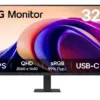 LG Electronics Monitor 31.5 inches 32U631A-B QHD 100Hz IPS HDR10
