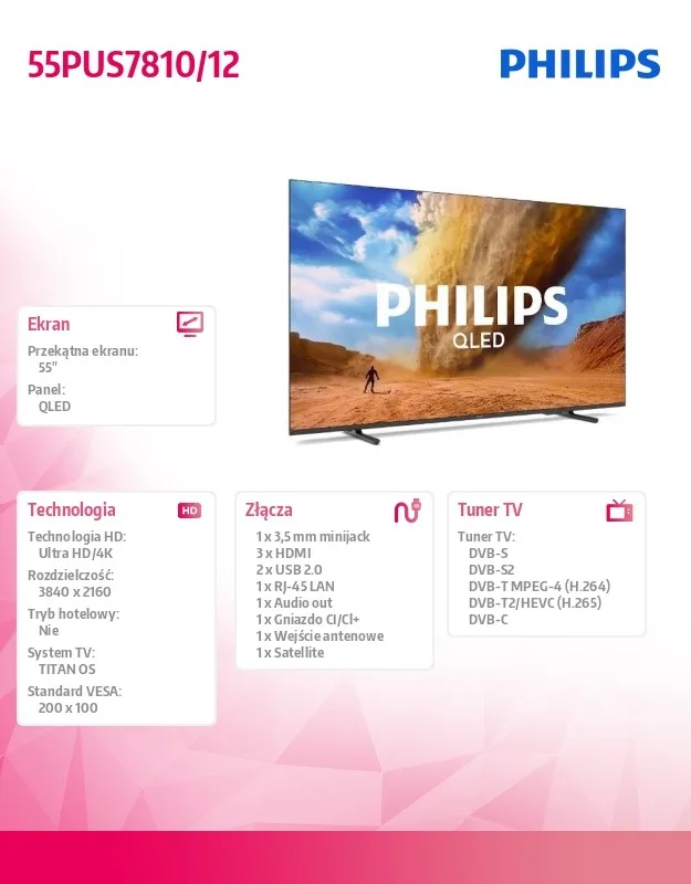Philips 55-inch LED TV 55PUS7810/12 - Image 5