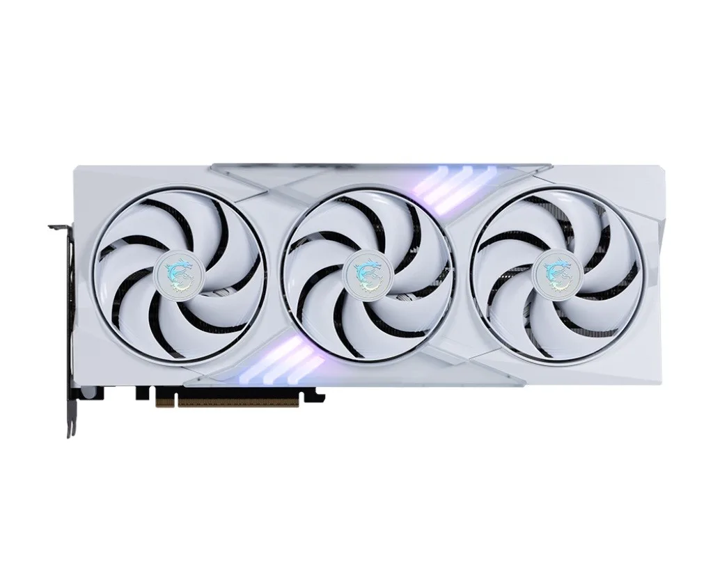 MSI видео карта GeForce RTX 5080 GAMING TRIO OC бял 16G GDDR7 256bit - Image 2