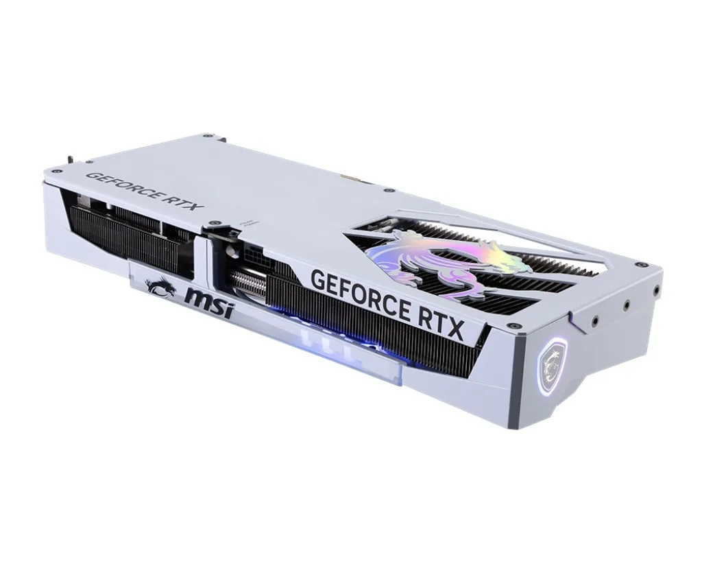 MSI видео карта GeForce RTX 5080 GAMING TRIO OC бял 16G GDDR7 256bit - Image 3