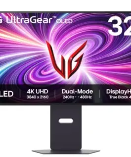 LG Electronics Monitor 32GS95UV-B 32 inches UHD UltraGear