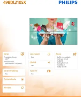 Philips 49BDL2105X 49-inch Public Display