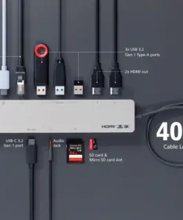 ATEN USB-C Multiport Dock with Power - Image 3