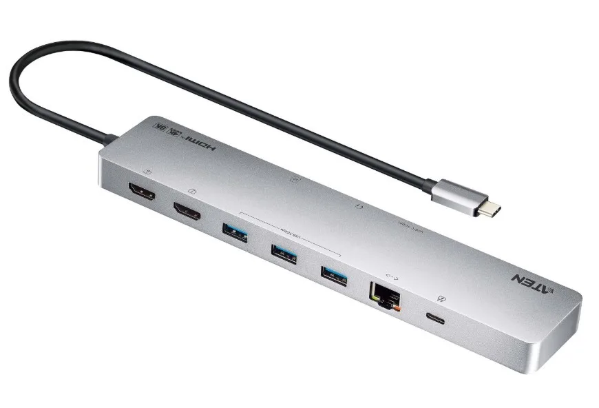 ATEN USB-C Multiport Dock with Power