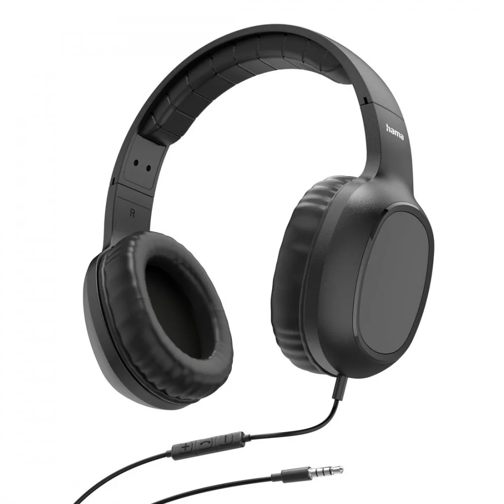 Hama Over ear слушалки Fun II with microphone черен