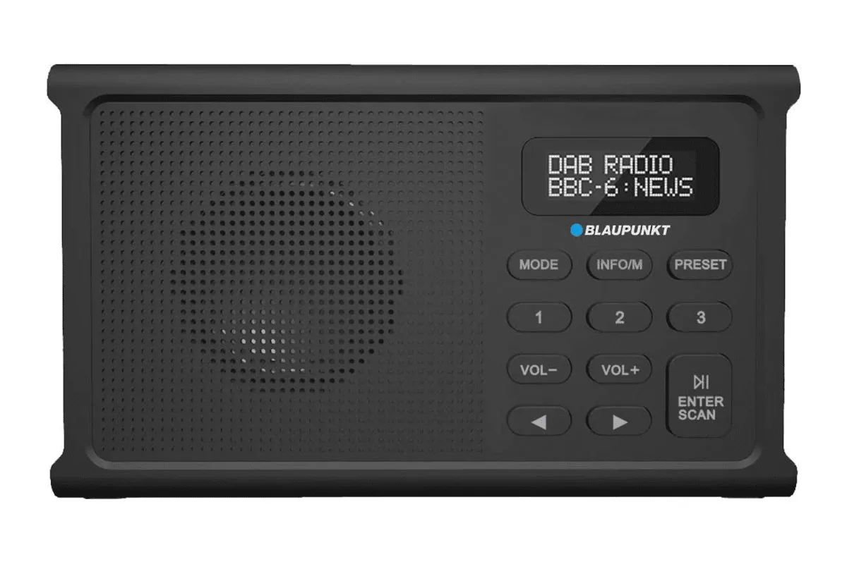 Blaupunkt Portable DAB Radio DR3BK